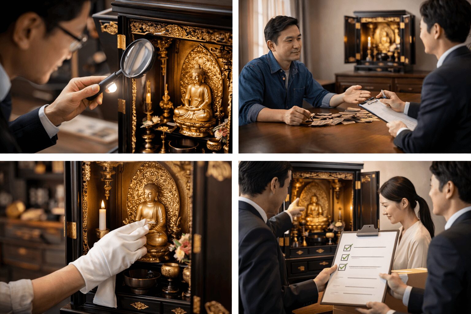 仏壇を高く売るコツと査定ポイント